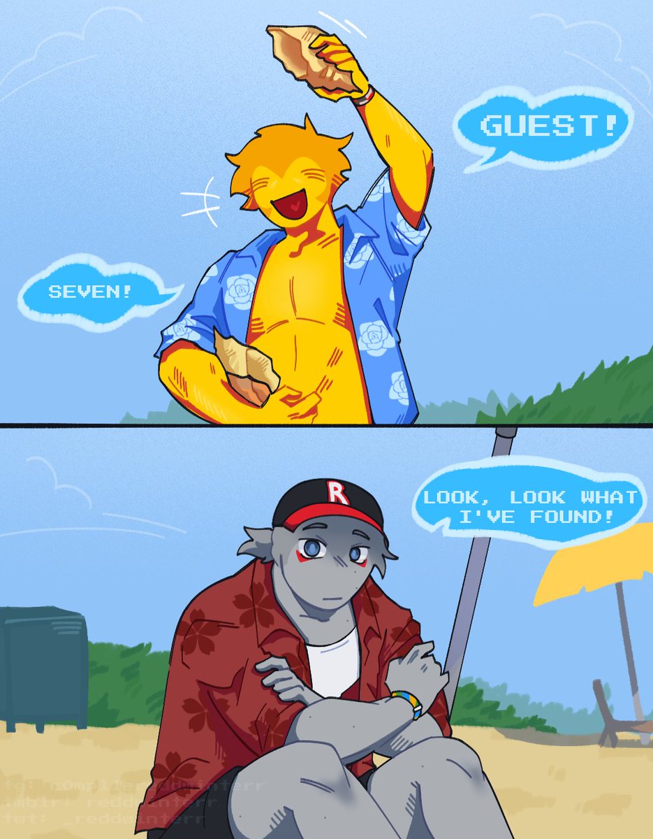 _reddwinterr's tweet photo. summer event for the ask project! [1/4] 
there might be some mistakes tee hee...

#noobguest #guest #forsaken https://t.co/I2gW1Srhm1