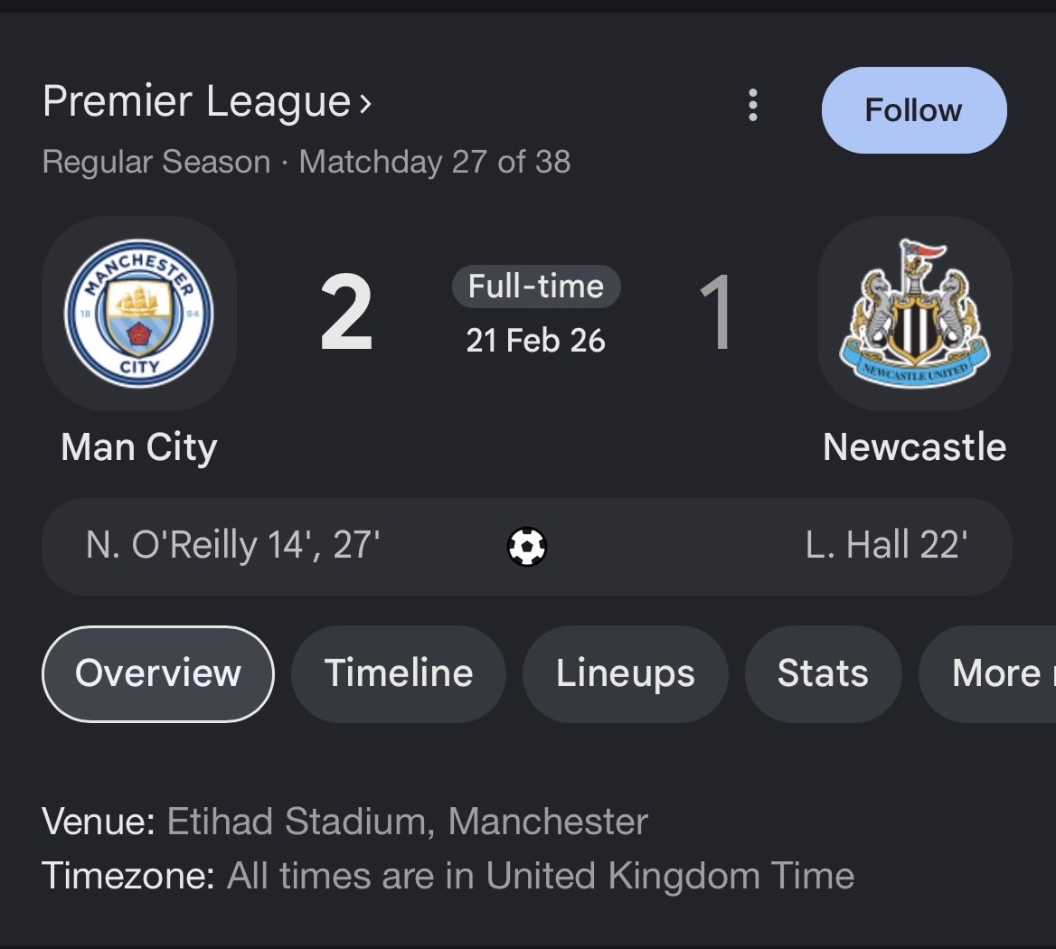 FalseNaan's tweet photo. @AFC_Monty_ That game never happened under 21st Feb

That post was on the 19th Feb

Man City such bad cheats they can see the future 🤯🤯🤯 https://t.co/ueG3pbuC8O
