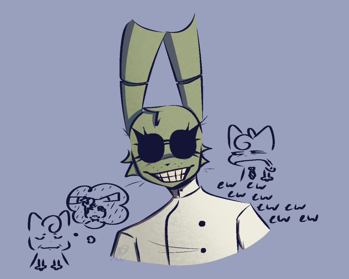 _amberdella_'s tweet photo. These Are A Little Old And Last One Is Unfinished But Whateverrr, I Don't Careee. Don't Mind My Sona, Let's Kill This Guy With Hammers

#Fnaf #Toymaker #riko16riko16 @riko16riko16 lalala https://t.co/M5uBxpa44Y