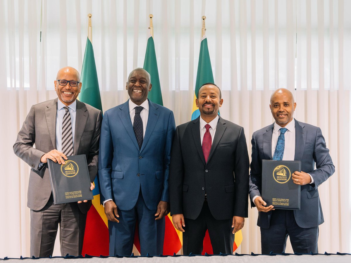 AbiyAhmedAli's tweet photo. Today, I oversaw the signing of a landmark Framework for Cooperation between the National Bank of Ethiopia and the IFC to establish our country’s first dedicated Mortgage Refinance Company.

Capitalized at 100 Billion ETB, with the IFC set to contribute a minimum of $200 million, this wholesale institution will resolve long-standing liquidity mismatches in our banking sector and unlock accessible mortgage financing across Ethiopia.

This partnership is a critical step toward realizing our goal of delivering 1.5 million affordable, dignified homes for Ethiopian families while expanding private-sector participation in our financial system. Ethiopia continues to build a modern, resilient, and inclusive economy.
