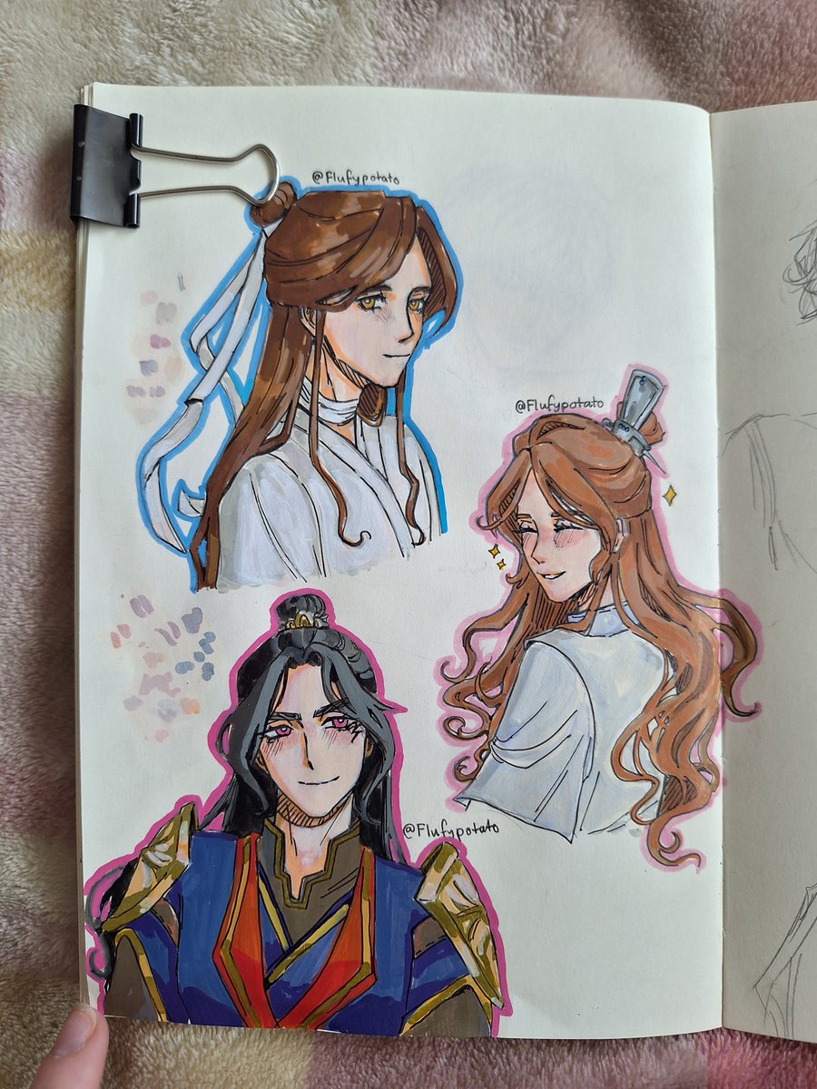 FlufyPotato's tweet photo. Okie I drew all the tgcf requests!
Gimme more requests while I draw the rest d:
#peiming #fengxin #quanyizhen #shiqingxuan #xielian #peixin https://t.co/8ZsDnhAilN
