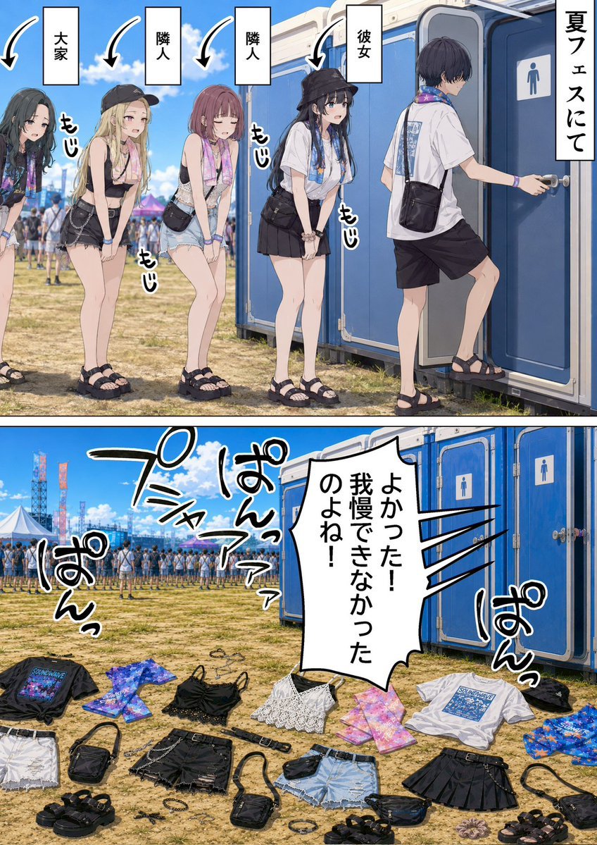 itsJ_A98's tweet photo. 夏のフェスなんてこんなもん
(1/7) https://t.co/Lw0nEKt8WD