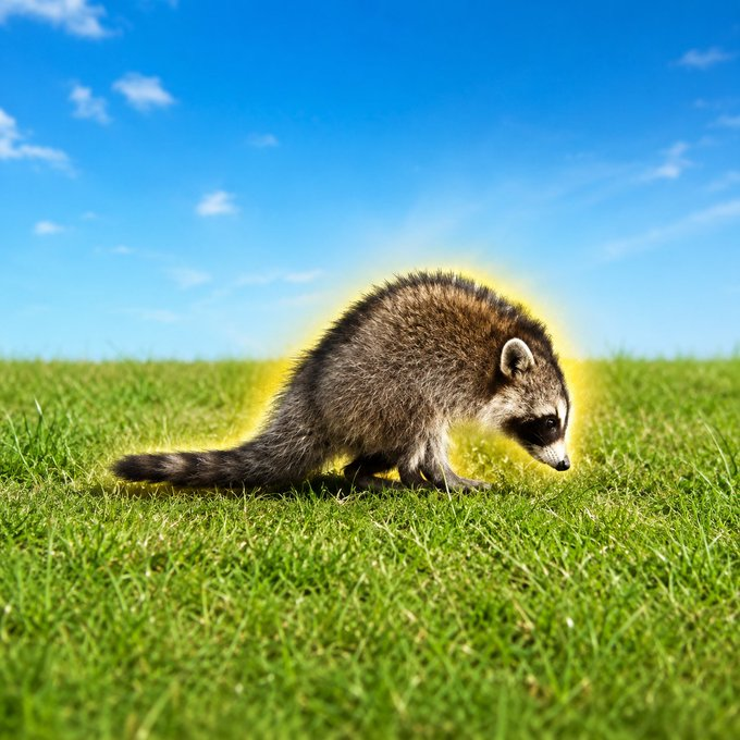 YYYYYsol's tweet photo. I JUST FOUND THE NEXT JIMOTHY ON INSTAGRAM, THIS DISABLED RACCOON HAS BEEN SPOTTED A COUPLE TIMES NOW...
this baby raccoon has 2 deformed back legs causing him to only walk using his front 2 this guy is fully limb in the legs, this is giga https://t.co/Dr4ZiORk9m https://t.co/o9mvEtalAA
