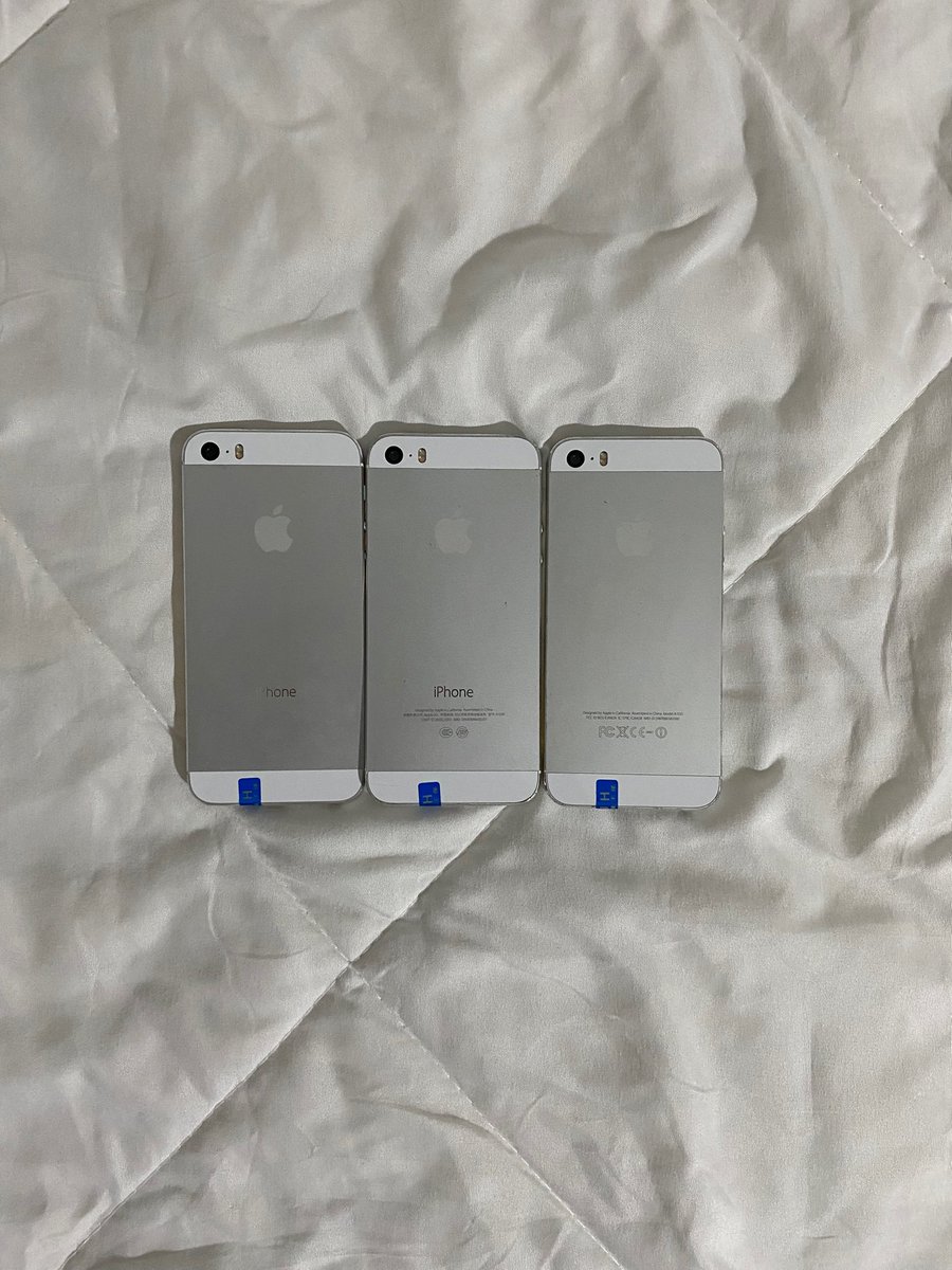 soolonye's tweet photo. ⠀ ⠀🪷𓂃 iPhone 5s 16gb

p𝑟ice : 899฿
𓈒 free 𝑠hipping

♥︎ WiFi ใส่ซิมไม่ขึ้น เครื่องแท้โมเดลนอก
ใช้งานปกติ ไม่ติดไอคราว สแกนนิ้วได้
♥︎ ตำหนิ : จอเหลืองมาก 
( ไม่มีผลต่อการใช้งาน )

สอบถาม สั่งซื้อ 𝑑m 𓈒👚
or line : https://t.co/kN435PyFuA 

#ไอโฟน5s #ไอโฟนมือสอง https://t.co/nwIydgosqI