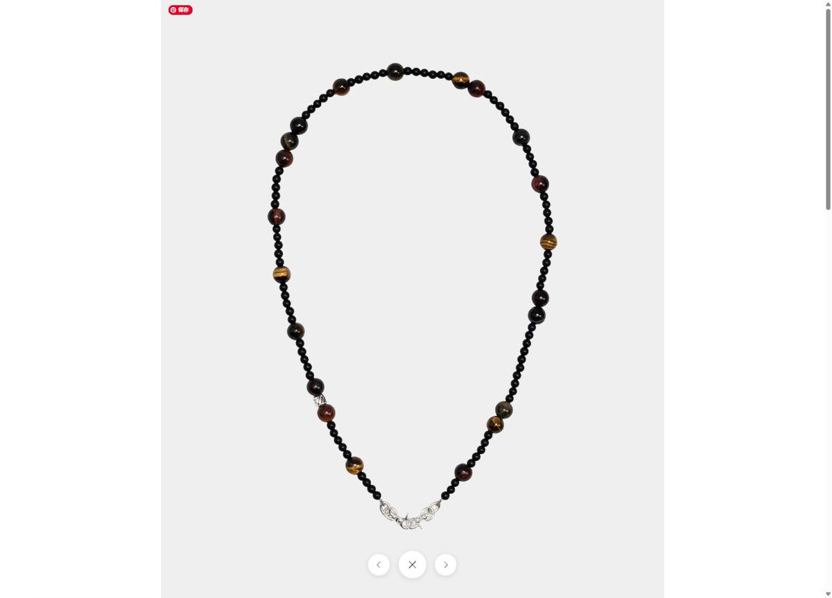 NP_PRESS's tweet photo. MACRO MICRO TIGER'S EYE ONYX NECKLACE ¥19,800

大のミックスカラーのタイガーアイと、小のオニキスビーズを組み合わせた一本。粒の大きさに変化をつけることでリズム感が生まれ、シンプルながらも表情豊かな一本に仕上げました。両端がクラスプ仕様なので、ビーズのお好きな位置で留めることも可能です。

https://t.co/k2jEPAv4TC

#NARRATIVEPLATOON #シルバーアクセサリー #SILVER925 #タイガーアイ #オニキス #ネックレス