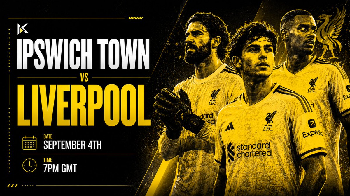 K25dotai's tweet photo. Ipswich vs Liverpool
with the Reds searching for their first win.

Liverpool have the quality advantage, but Ipswich have already shown they can create problems with direct attacking football. 

On one hand, Liverpool play through possession, pressure and attacking quality.

- Won both Premier League meetings against Ipswich in 2024/25
- Scored 6 goals across those two meetings
- 2-2 in both of their opening league games this season

Ipswich play through direct attacks and quick transitions.

- 2 goals in both of their opening Premier League games
- Scored first against both Sunderland and Man United
- 6 goals conceded in the last 2 league games

The Verdict

Ipswich have enough attacking threat to make this uncomfortable, but their defensive gaps should give Liverpool the chances they need.

Though seperated by large gap in the teams' market value, intern's expecting a close one.

Intern's going with Liverpool for the W.... classy last minute win

Whats ur take?