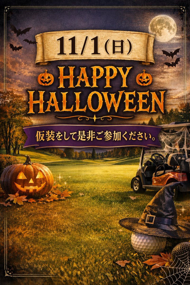 suwareiku231124's tweet photo. 11/1(日)
HAPPY HALLOWEEN
当店従業員全て仮装してます！
お客様も仮装をして是非ご参加ください。 https://t.co/KfICrd0E6p
