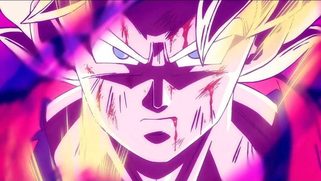 gotenssj91's tweet photo. Je suis chaud, ça y est ! J'aime bien le côté plus dramatique, plus poussé. À voir si le remake tient ce style tout le long. Mais pour ajouter un peu de drame, rien de tel que d'avoir un peu de sang visible comme l'ancien DB, ça fait son effet tout de suite. https://t.co/iGGcUBvEKy
