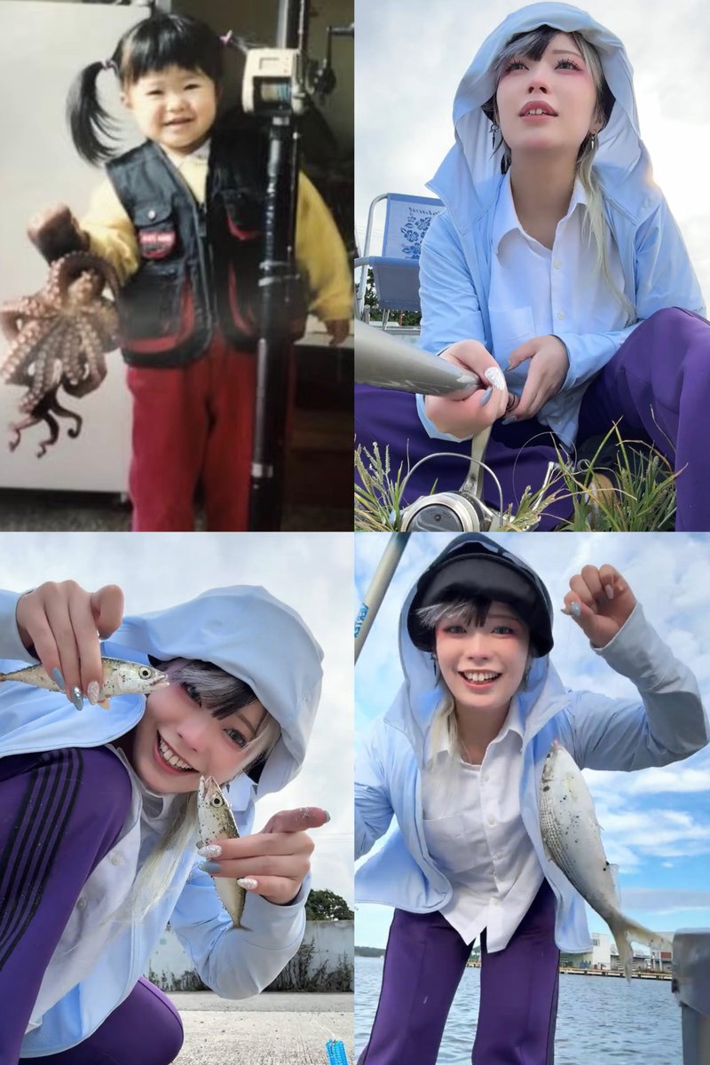 SNA_816's tweet photo. りーちゃんの成長記録🎣
おじいちゃんが釣った巨大な茹でダコを持たされてご満悦😂
帰省中の釣り配信と並べて見ると余計におもろいww
#りーしあ #Rixia #Streamer #女子
@YTch_Rixia
https://t.co/xtnAdKodxQ https://t.co/PV7S3RCNuJ