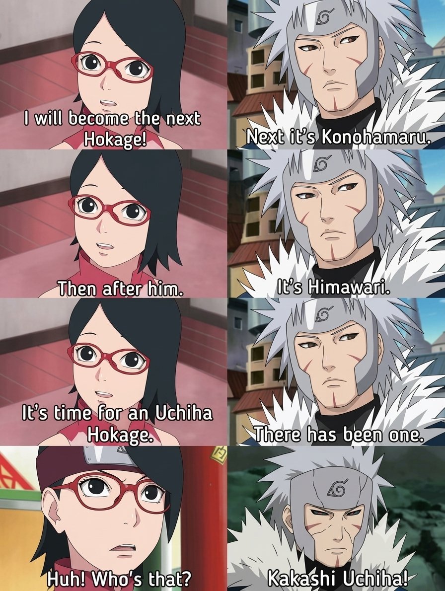 Kagemochi1's tweet photo. If Tobirama Was Alive: https://t.co/KFhzbbXXmX