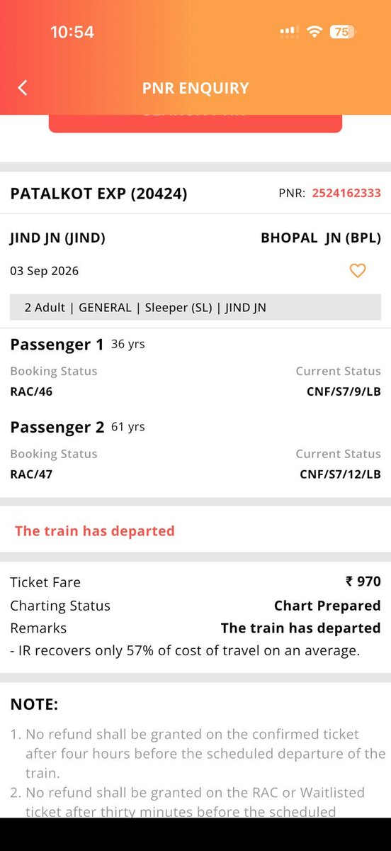 theankushjain's tweet photo. @RailMinIndia @RailwaySeva @IRCTCofficial My confirmed berths LB9 &amp; LB12 (S7, PNR 252416233) were occupied on boarding at Jind Jn. TTE's slip shows ₹240 fine, but passengers claim ₹600 was charged. Filed 139 complaint, RPF was present. Please investigate &amp; act. https://t.co/NTbP3SZCvP