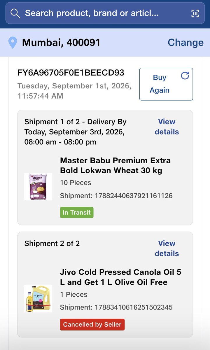 SUHASPC0123's tweet photo. @metro_india Your delivery person, Afridi Khan (+91 77159 77378), refused to deliver, saying the office is in a residence. When you deliver to shops, are they in commercial plots?

We have received orders at this location many times. Why was delivery denied this time? https://t.co/V9b7DNNjfn