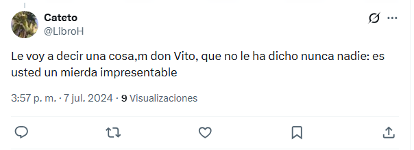 CarlosDarnay's tweet photo. @LibroH @MovtoXEspana @jandcalderon985 Ah, mira. Solo puedes insultar tú 🤡. https://t.co/ntHAW80riG