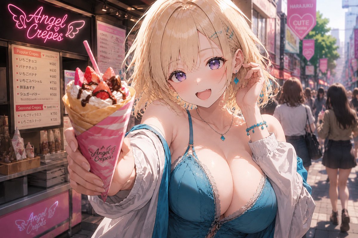 HAYATE__art's tweet photo. Found something sweet in Harajuku. 🍓
Want the first bite? https://t.co/bjj3or5Fz4