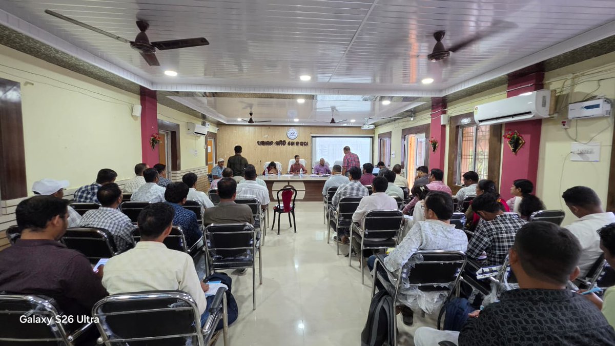 Subcoldhg's tweet photo. A review meeting on Rural Housing and various PRI schemes was held on 02.09.2026 at Koksara Block under the chairmanship of the CDO-cum-EO, Zilla Parishad, Kalahandi, with the participation of district and block-level officials. https://t.co/vZXVbOq5ln