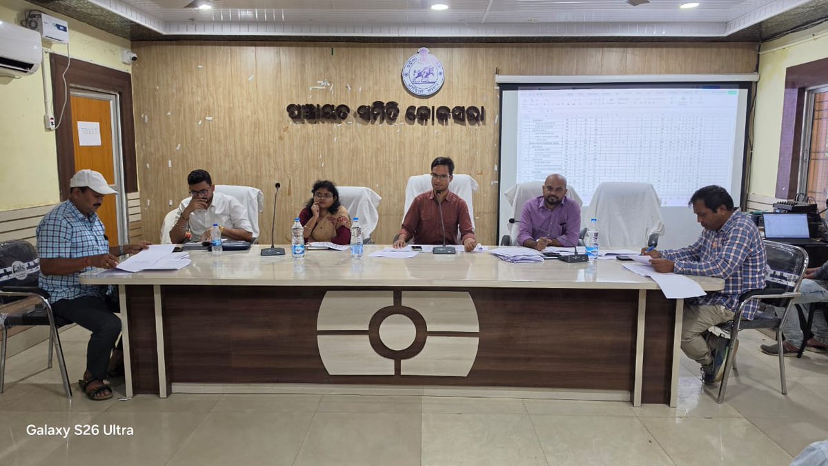 Subcoldhg's tweet photo. A review meeting on Rural Housing and various PRI schemes was held on 02.09.2026 at Koksara Block under the chairmanship of the CDO-cum-EO, Zilla Parishad, Kalahandi, with the participation of district and block-level officials. https://t.co/vZXVbOq5ln