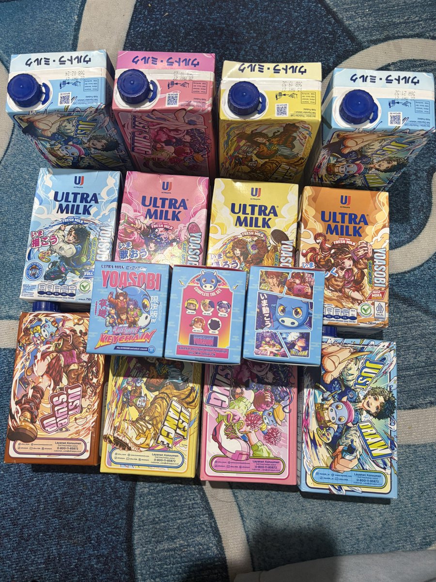 kwetaiuw's tweet photo. ultra milk x yoasobi keychain 🥰🥰

user kwetaiuw siap mabok susu https://t.co/Zb4kdCPoBR