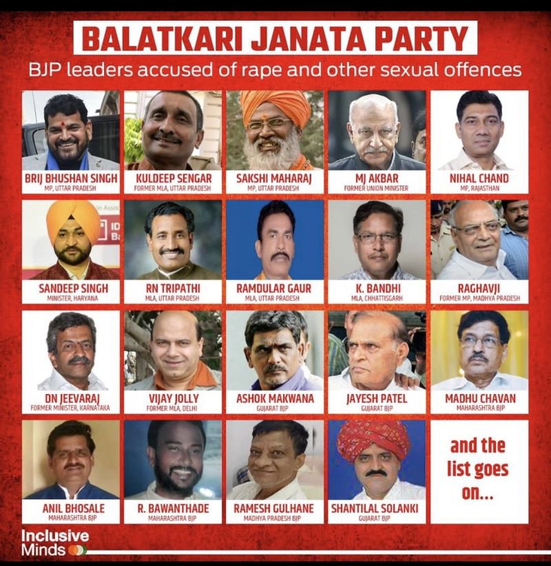 SbiPo753059's tweet photo. @Cockroachisback @DelhiPolice Requesting to all Girls &amp; their Families: 

If You Support BJP, Don't Ask for Women Safety. This is the High Time https://t.co/npYfY8iuDs