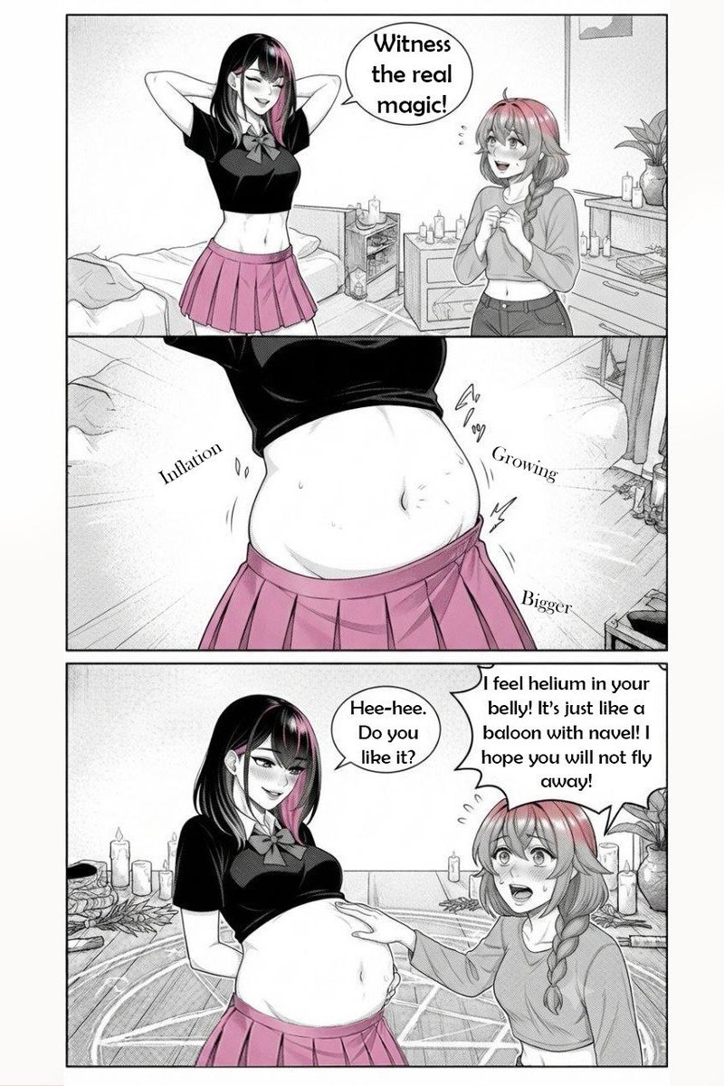 CatCatM123's tweet photo. The real magic

#AIart #AIgirl #Navel #Manga #AIイラスト ＃漫画 ＃おへそ https://t.co/DbB8KSzWhP