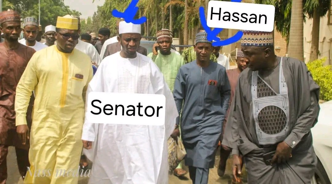 Verydakman_'s tweet photo. 🚨 TRENDING PHOTOS: SENATOR SHEHU BUBA UMAR &amp; HASSAN

Photos of Senator Shehu Buba Umar and Hassan are currently making the rounds online amid the latest developments surrounding the allegations involving them.

👀 The photos are trending. The questions are getting louder. https://t.co/yXbSFx4TAN
