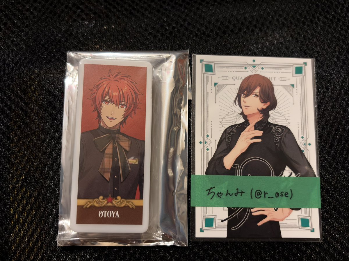 r__0se's tweet photo. 交換 うたプリ グラショ ビジュカ マドポチミントタブレット 

譲 音也、蘭丸、カミュ、翔
求 同種 嶺二、ビジュカのみ真斗
都内手渡し、郵送可能です。
難しいかと思いますが交換可能な方がいましたら、ぜひよろしくお願いいたします。 https://t.co/DWGIzUJjLv