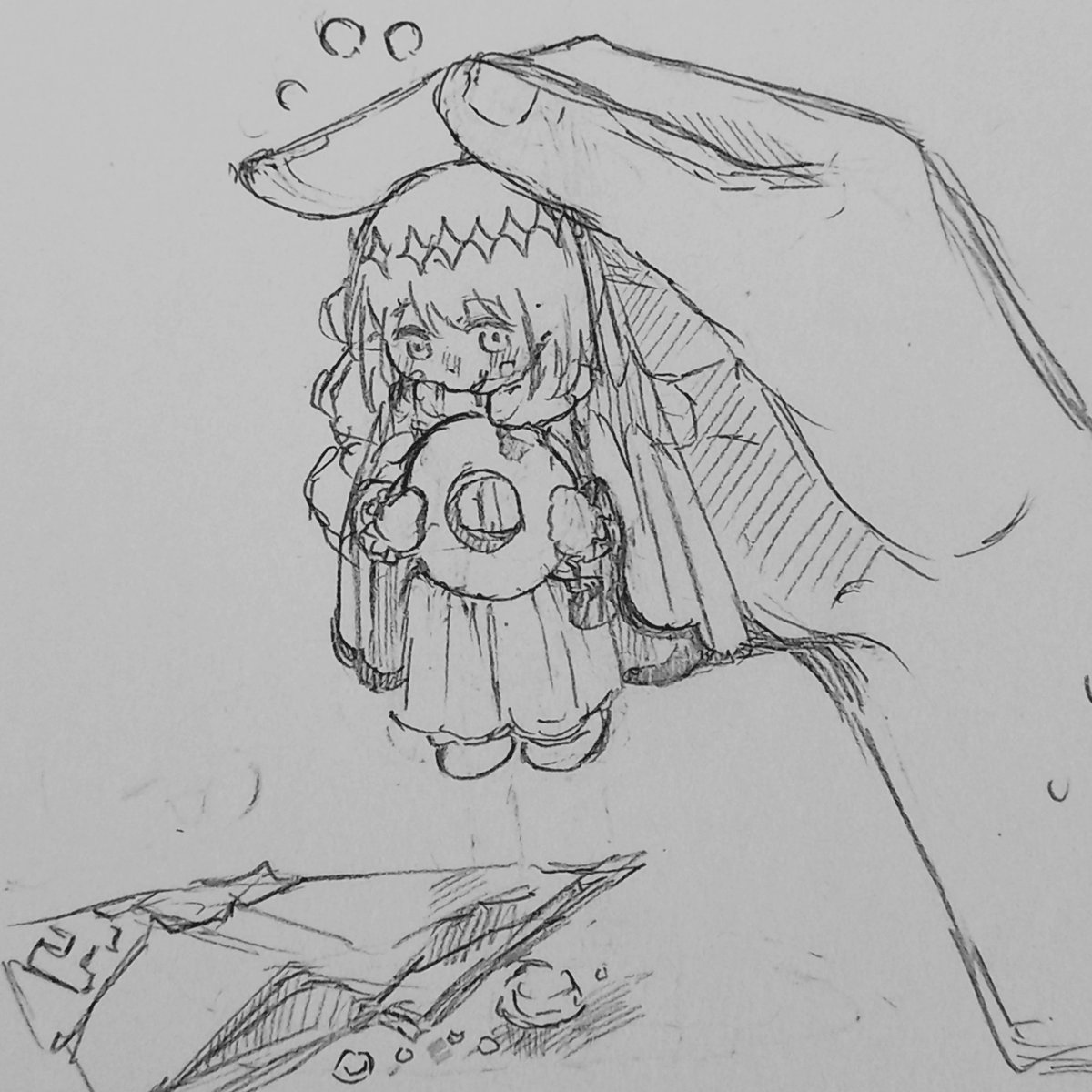 SenseiAbbyzfl9's tweet photo. "We found a small  that was hungry."
(￣ｑ￣)ｚｚｚ
#オベロン 
#FGO https://t.co/kRsPm62RAr