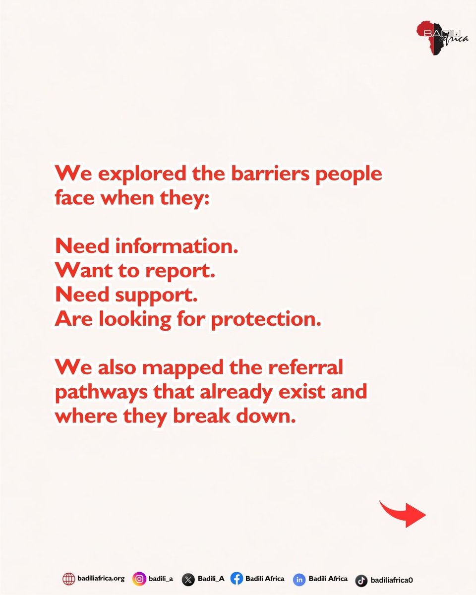 Badili_A's tweet photo. So we brought grassroots women and students into the conversation. We wanted to understand what GBV looks like from their perspective what makes it harder to prevent, report and respond to, and what needs to change.  Their voices will help shape the GBV response guidelines we are developing through #FemiRise. #EndFemicideke