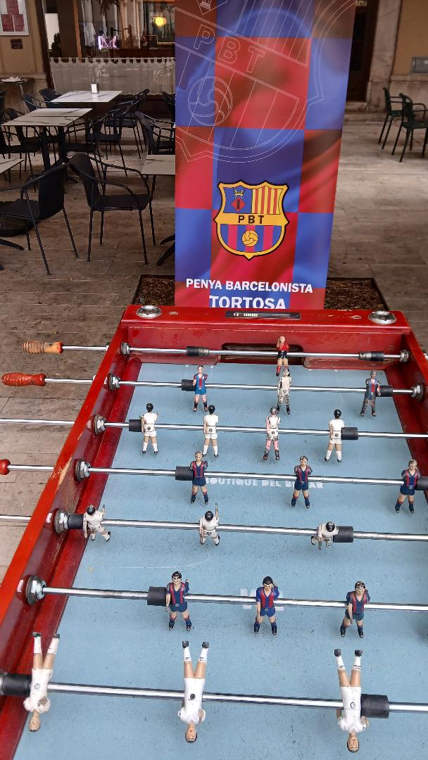 FCBPenyes's tweet photo. 🫶 La solidaridad volvió a ser protagonista en Tortosa con la celebración de la tercera edición del campeonato solidario de futbolín de la @PBTortosa.

La actividad reunió a numerosos participantes en una jornada destinada a apoyar a la asociación @vapertuvidal 🚴 https://t.co/PtkKyqvve4