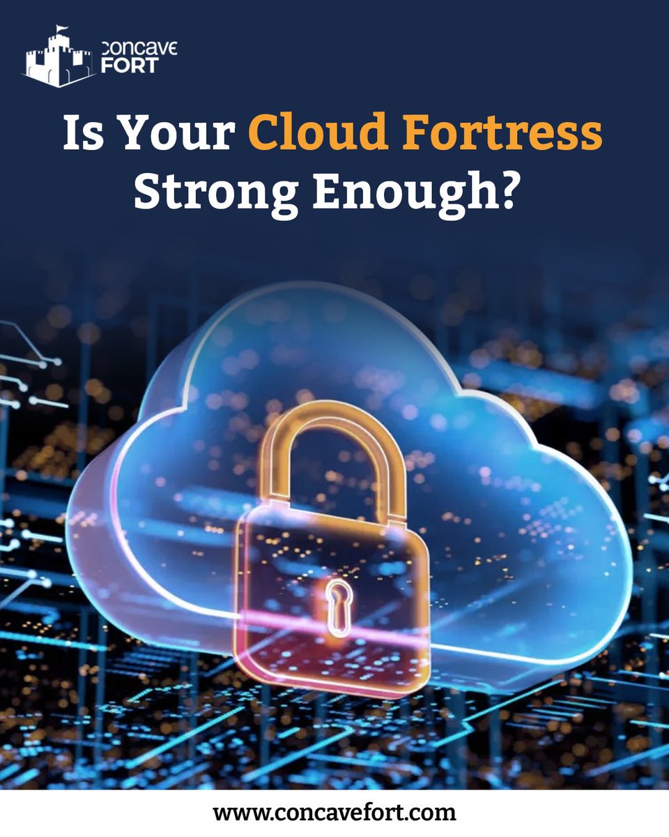 ConcaveFort's tweet photo. As businesses move to the cloud, securing data, applications, and infrastructure is critical. Concave FORT’s Cloud Security solutions offer proactive threat detection, access control, monitoring, and risk management.

#ConcaveFORT #CloudSecurity #CyberSecurity #CloudProtection https://t.co/wk1GXXT0dG