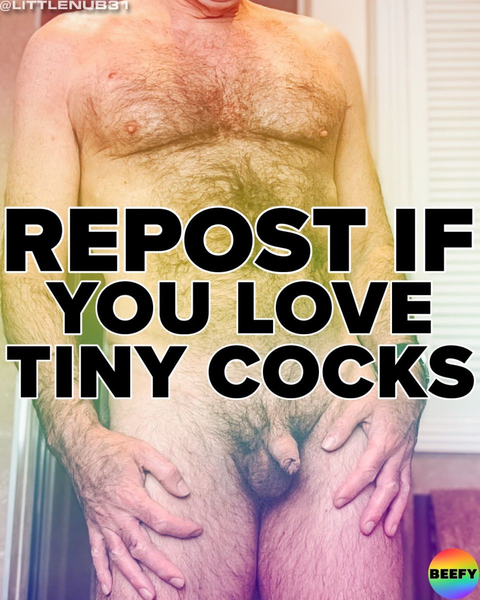 beefy_guys's tweet photo. 🔥 RETWEET/REPOST IF you love tiny cocks 🤏🍆😈 https://t.co/qdpJu8yWVO