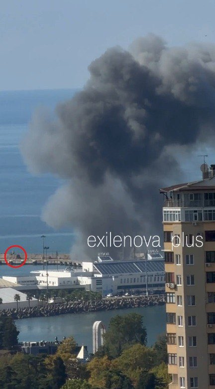 Maks_NAFO_FELLA's tweet photo. Sochi port 🔥🔥🔥 https://t.co/Yj8UegfDKB