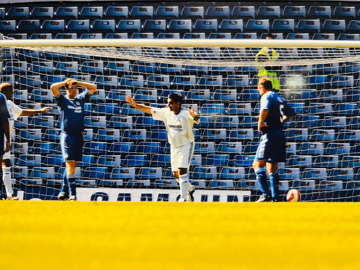 FrankKhalidUK's tweet photo. This is no joke but I’ve played about 100 minutes on Stamford Bridge in charity games and scored 3 goals and scored a penalty in a penalty shoot out. Still disappointed I didn’t get Xavi Alonso call 🤣 https://t.co/laIxvtG9Wt