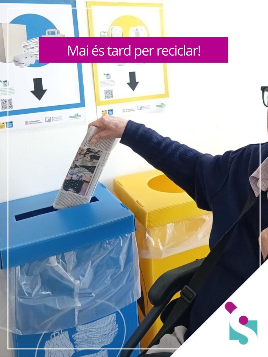 accentsocial_'s tweet photo. Les persones grans saben donar valor a les coses. També al paper d’un diari, que, quan ja ha complert la seva funció, pot tenir una nova vida si el dipositem al contenidor adequat.

#Reciclar #Valors #Compromís #GentGran https://t.co/09dvGb6Rjg