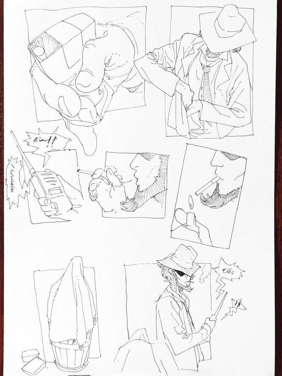 okinawanogori's tweet photo. 次元大介と火縄銃、妄想。 https://t.co/9gEb0A2qpW