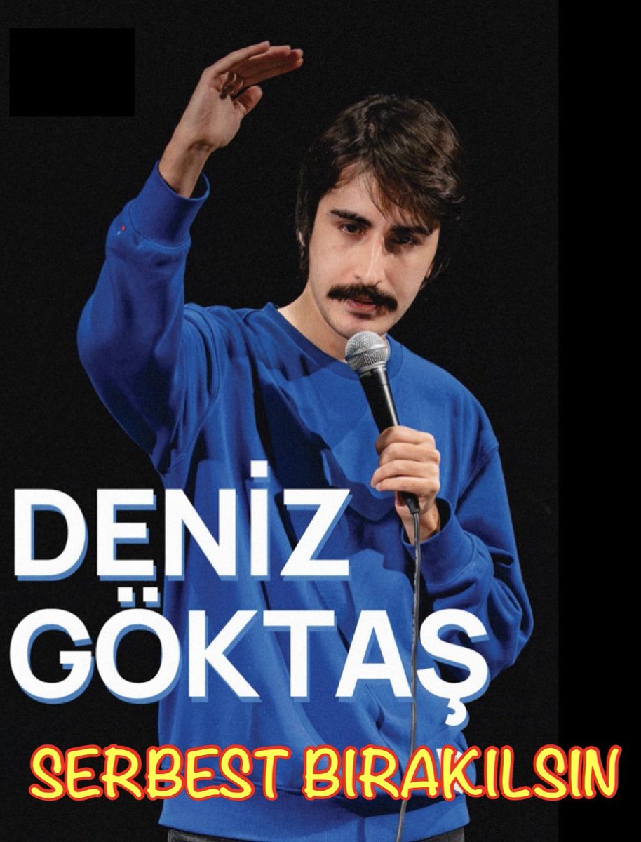_davutkap's tweet photo. Komedyen Deniz Göktaş 62 gündür cezaevinde: İddianame hâlâ hazırlanmadı

Komedyen Deniz Göktaş 62 gündür cezaevinde.

Deniz’i unuttuk sanmayın!

Deniz Göktaş'a Özgürlük.!

Deniz Göktaş'ı Salın.!

#DenizGöktaşSerbestBırakılsın https://t.co/6tCph0LwQk
