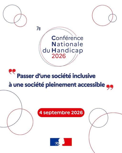 Image de Préfet de Normandie et de la Seine-Maritime : [#CNH2026]🤝Conférence nationale du handicap: suivez le direct ce vendredi 4 septembre 2026

Prévue 