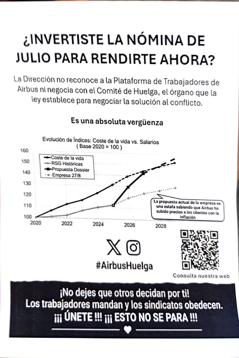 frann_kill's tweet photo. #AirbusHuelga https://t.co/WnokgtFriy