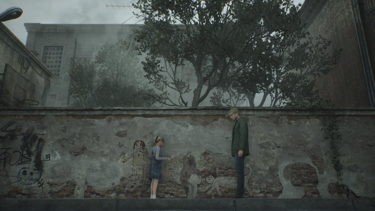 redmadb_'s tweet photo. Terminé Silent Hill 2 Remake. Aunque hay varios finales (por ende re jugabilidad), la primera vez te quedas con el vacío, te quedas con la intriga y la confusión de todo lo ocurrido. Es indescriptible la forma en la que todo se vuelve tan inmersivo, como la historia te envuelve+ https://t.co/jthBNcdsqc