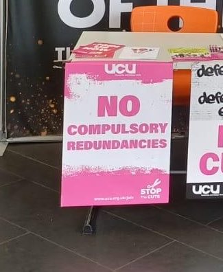UCU_Ulster's tweet photo. Today we showcase amazing courses, staff &amp; students @UlsterUni 

We also raise awareness of the impact of UU managers’ &amp; council’s decision to sack 450 of our colleagues on those same courses

Join us @ 10am - talk to students, teachers &amp; parents about how they can STOP THE CUTS https://t.co/KqY685GQa1