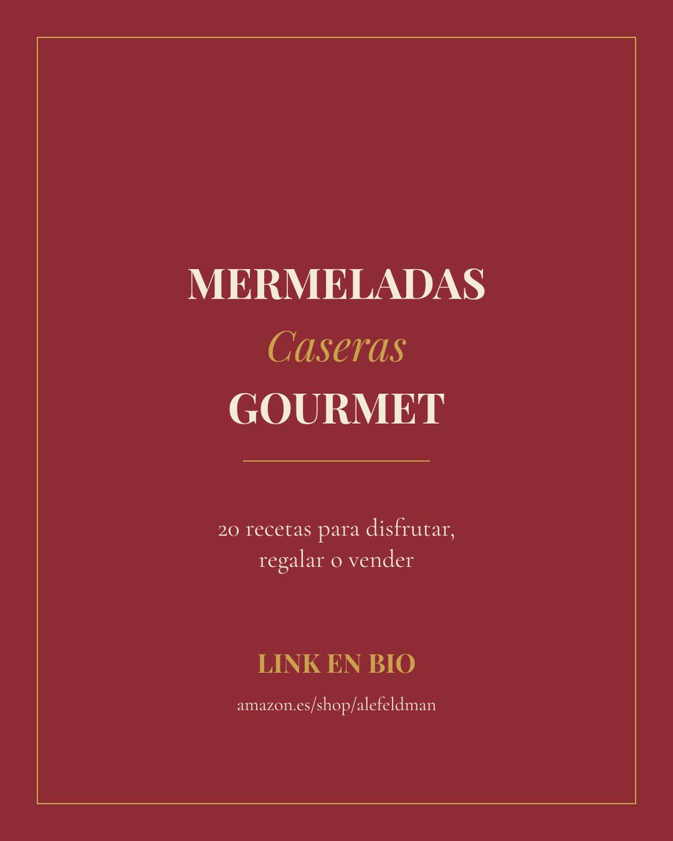 alefeldman's tweet photo. Después de 20 años haciendo mermeladas, reuní todo lo que aprendí en un libro: los errores que la arruinan, la técnica del punto perfecto y 20 recetas para disfrutar, regalar o vender. Ya disponible → https://t.co/bMMxgeecSh https://t.co/JtI2NN2lmo