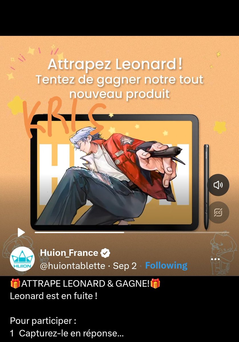krisisnotalter's tweet photo. @HuionLeon_JP Thank you for the opportunity! https://t.co/ke5Sm4HhMj