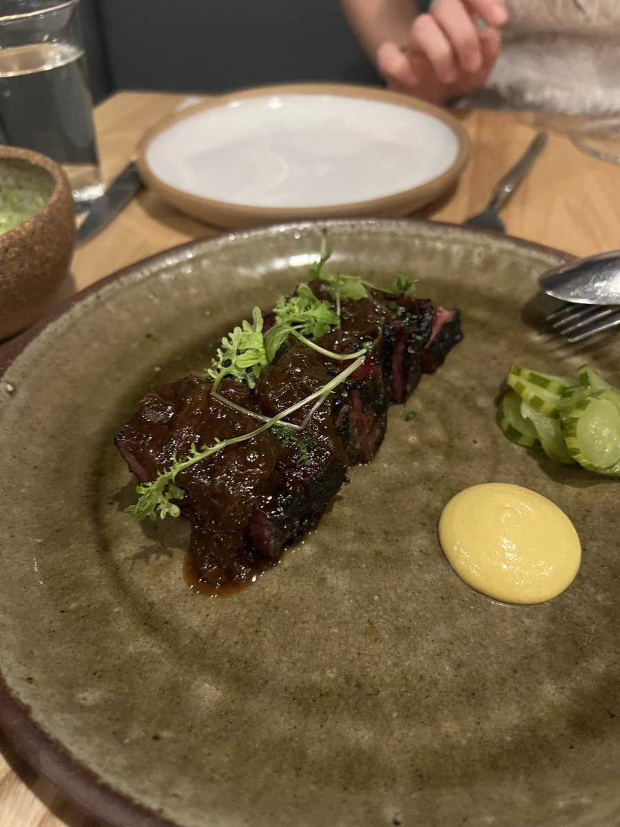 fudgeposting's tweet photo. ernest is still the best restaurant in sf. didnt even take any good pics because i was dying to eat https://t.co/hojEPQGO3J