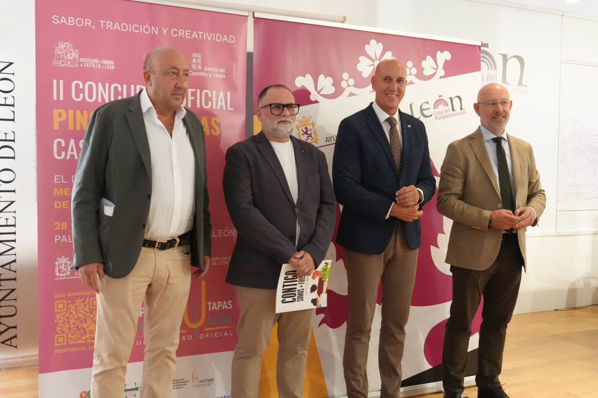 feleleon's tweet photo. 📰León acogerá la II edición del Concurso Regional de Pinchos y Tapas de Castilla y León https://t.co/IMN64QqyQp 

#leonesp #hosteleríadeLeón #gastronomía
@jcyl @HOSTURCyL @hosteleriadleon https://t.co/foMsgAzuFp