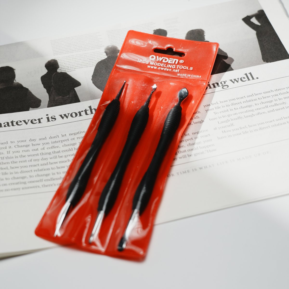 OWDENCRAFT's tweet photo. OWDEN 3pc Leather Modeling Tools! ✨ Sculpt details, textures & designs on bags, wallets & DIY. 6 tips for endless creativity. SHOP NOW! #OWDEN #LeatherTools #DIYLeather
#OWDEN #leathercrafttool #DIYtool #handtool #leatherworks #leathercrafts #leathertool https://t.co/ETAbLGgCDh