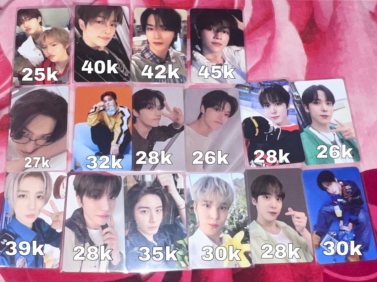 dexvenderyx's tweet photo. WTS ‼️aab ateez &amp; all grup.
Bisa co shopee🍊
Di bawah 10k mintake 3 yaa.
Vidcon/proof boleh minta yaa https://t.co/qvHELX1JJ9