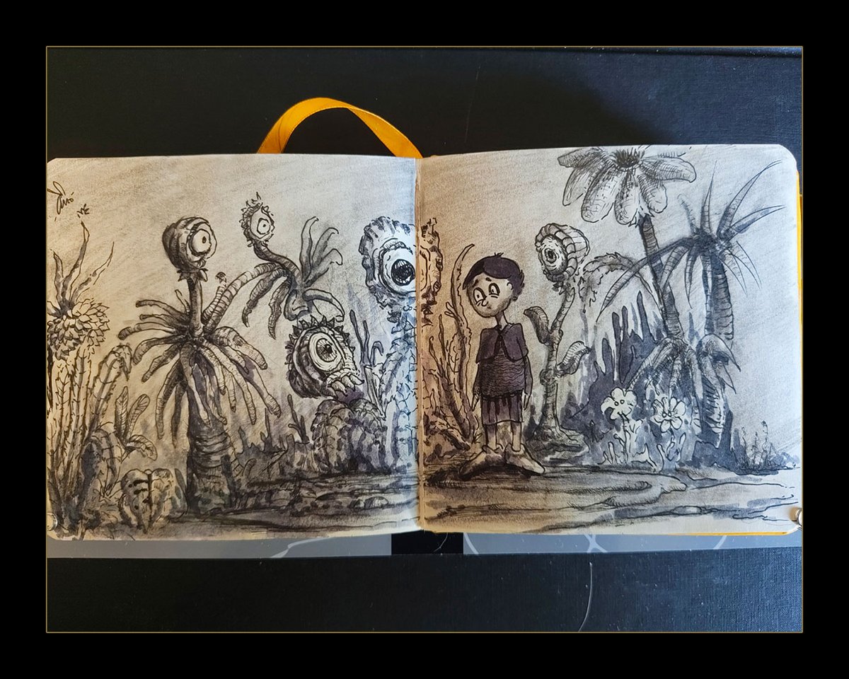artysmedia's tweet photo. Me siento un poco perdido... ¿Me podríais indicar el camino de vuelta?
#Dibujo #Ilustración #Micron #DiseñoVisual #Sketchbook #VisualStorytelling #drawing #characterdesign #pencildrawing #micron #practicedrawing #artexercise #exercices #doodles #fiesta #party #FRIENDS4EVER https://t.co/2vB19JBzU9