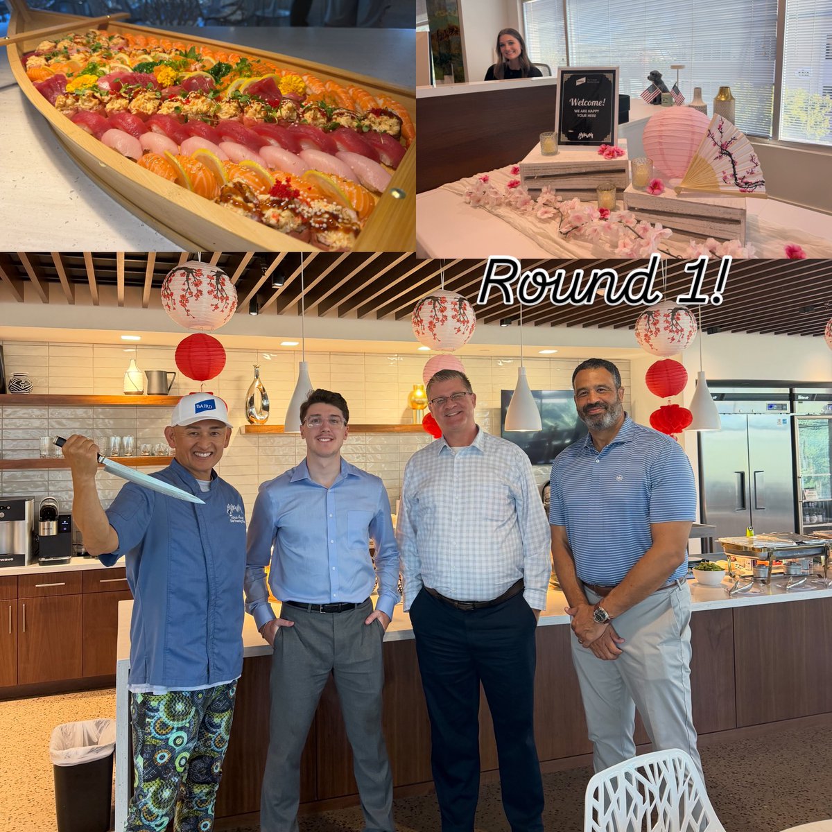 corneredbf_io's tweet photo. Back-to-back catering events for the #Baird Arizona office! 🙌 We truly appreciate their warm welcome every time! ❤️ We definitely need to open Mikuni in Scottsdale very soon! 🍣 https://t.co/AckzJpA46i