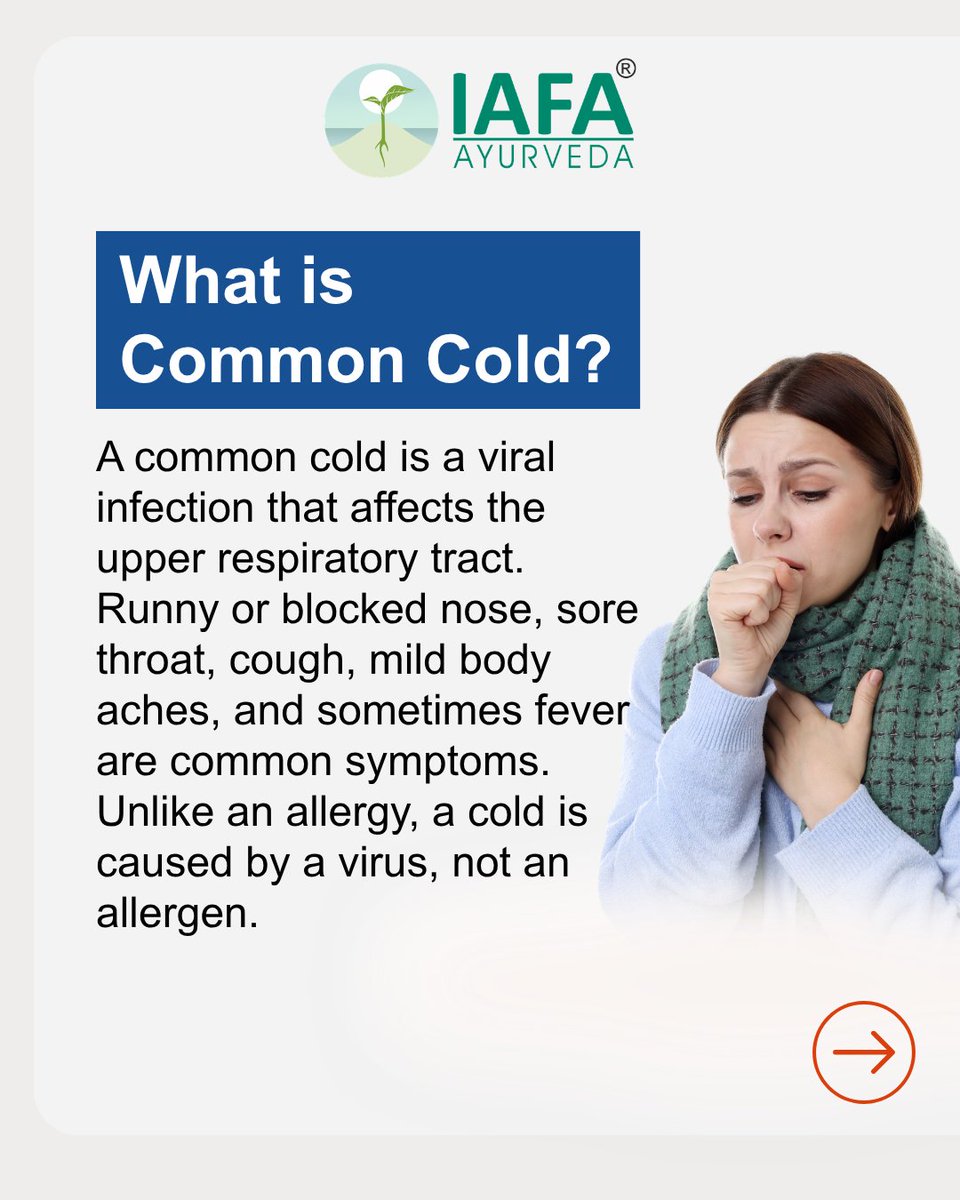 IAFAFORALLERGY's tweet photo. Allergy vs Common Cold: How to Tell the Difference 🤧🌿
🌿 Allergy: Sneezing, itching, watery eyes, recurring symptoms after exposure
🤧 Common Cold: Runny/blocked nose, sore throat, cough, mild body aches, and sometimes fever
#AllergyVsCold #AllergySymptoms #CommonCold https://t.co/JIDOHDftmF