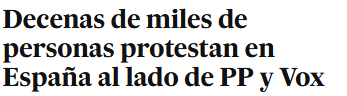 luisgonzaloseg's tweet photo. Perdonad:

El Gobierno español ha demostrado unos niveles de negligencia e incapacidad insorportables:

-No ha previsto ni impedido o minimizado la crisis.
-Marlaska y Robles se han enfrentado.
-Los informes policiales apuntan en dirección contraria a lo que dice el Gobierno.

Este gobierno es un chiste de muy mal gusto. Es que ni siquiera nos engañan en condiciones, que ya es decir. Porque nos vale con que nos engañen, pero que, al menos, lo hagan bien. El PSOE no da ni para eso.

Ahora bien, esta no es la ocasión para protestar contra el Gobierno porque el PP y Vox habrían sido igual o más chapuceros. Y menos aún da para sacar el patriotismo de bandera a las calles.

Es sencillo, España y Marruecos son provincias del Imperio estadounidense. Así que, si sois tan patriotas id con vuestras banderitas a Rota y Morón, o a Gibraltar, o a la embajada estadounidense, a protestar y recuperar el territorio español ocupado. Porque ese sí es un territorio invadido y ocupado con la aquiescencia del PP, PSOE, Vox y la Monarquía.

Y ni engañéis ni os engañéis: Ceuta y Melilla seguirán en disputa hasta que Estados Unidos quiera, porque esa disputa es la mejor forma que tienen los estadounidenses para que Marruecos y España se arrodillen y hagan todo lo posible para ganarse su favor.

El día que Estados Unidos quiera regalar Ceuta, Melilla y lo que le plazca de España a Marruecos lo hará. Y España, como buen siervo, acatará.

Si no veis esto, si no sois conscientes del nivel de vasallaje español, me temo que no comprenderéis el ridículo y bochorno que genera ver a unos tipos defenirse como patriotas apoyando a partidos que arrodillan a España ante una potencia extranjera. Despertad, anda, que estáis muy perdidos y engañados, o sois muy incapaces.

Honestamente, lo del PSOE es casi intolerable, para echarse las manos a la cabeza, no le quito un ápice a un gobierno tan nefasto y negligente, es una farsa como explico en 'España, cara B', pero el rollo patriótico de PP y Vox es tan lamentable o más. Son los primeros que se arrodillarán ante su amo.

En fin, esto es España y su democracia: españoles que eligen entre lo malo y lo peor pensando que eligen libremente. Y peor aún: españoles que se creen patriotas y votan a partidos que venden y someten el país a Estados Unidos.

******

📚Mi último libro: España, cara B. Farsa, corrupción y fraude
https://t.co/RrJJUHl46I
🌐Página web
https://t.co/JqDixitFsT
📖Todos mis libros
https://t.co/wfd5xZzYgE