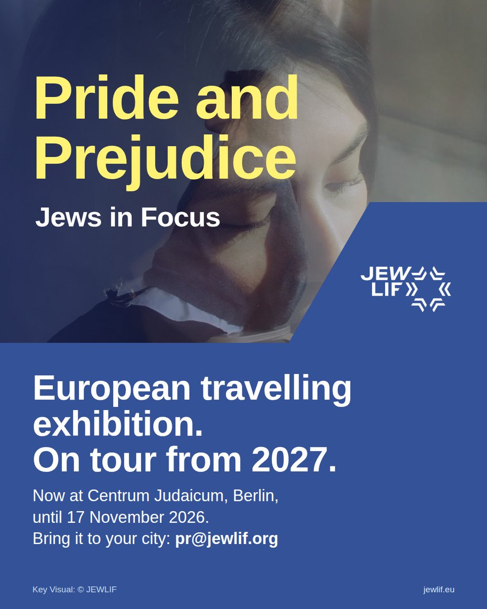 jewlif's tweet photo. Open house at the Embassy of Greece in Berlin: we presented our European travelling exhibition "Pride and Prejudice – Jews in Focus". Thank you, Ambassador Alexandros Papaioannou and team, for a welcome that gives hope. On tour across Europe from 2027: pr@jewlif.org #JEWLIF https://t.co/8obhmqVaL7